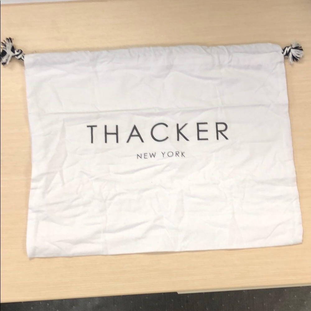 NEW Thacker New York dust bag